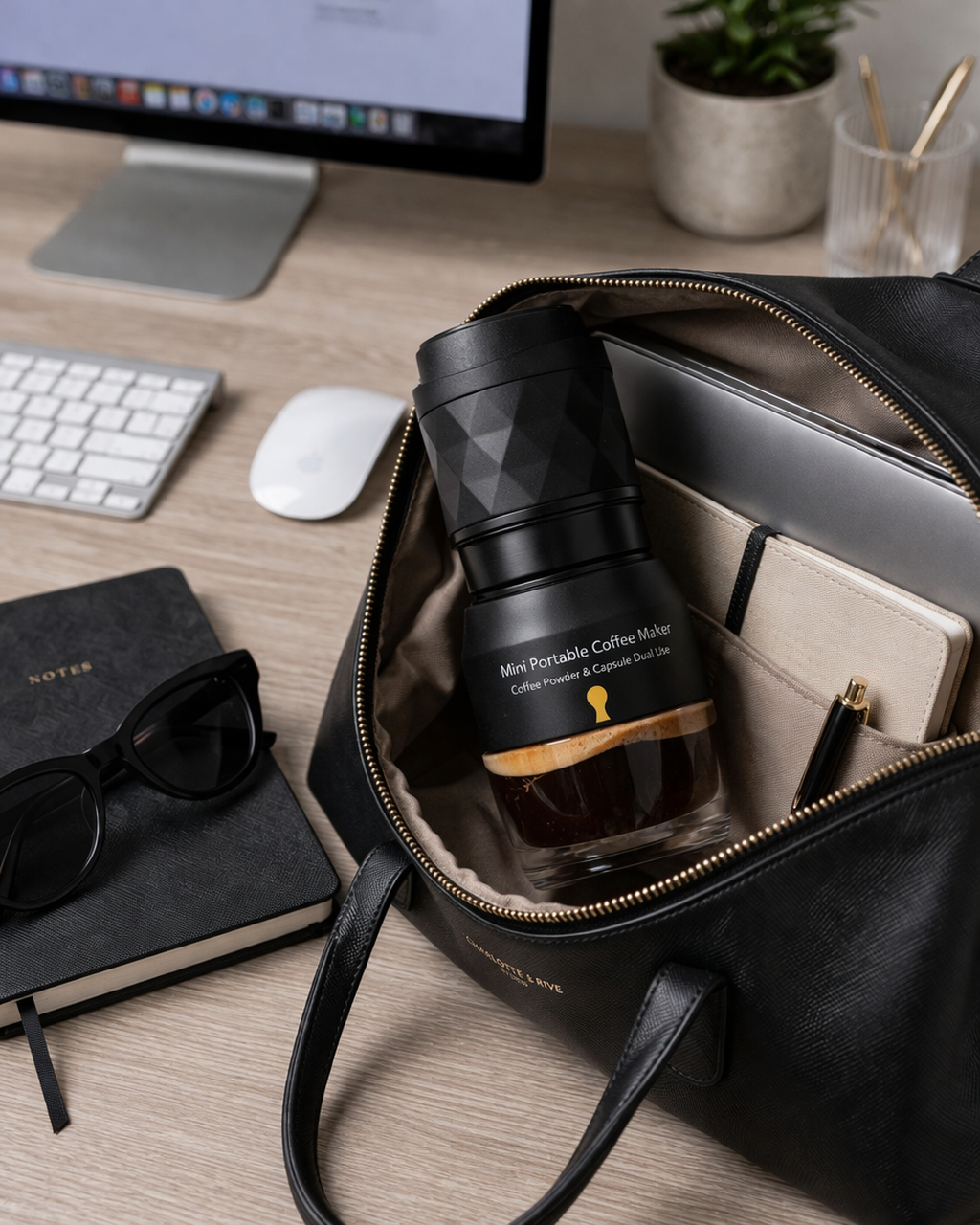 Mini Portable Espresso Maker – Compact Coffee On The Go