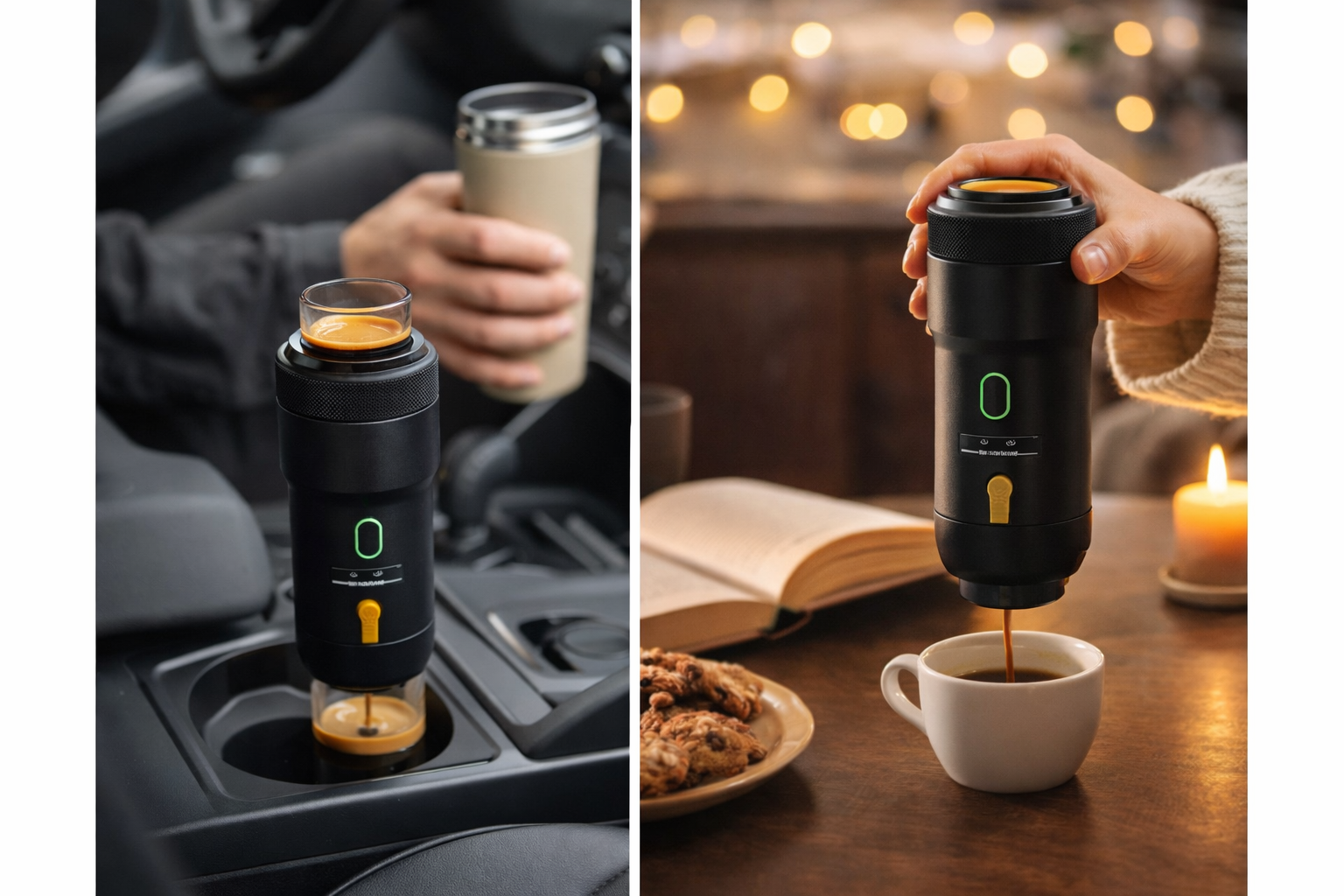 BrewNest Go™ – Portable Espresso Maker