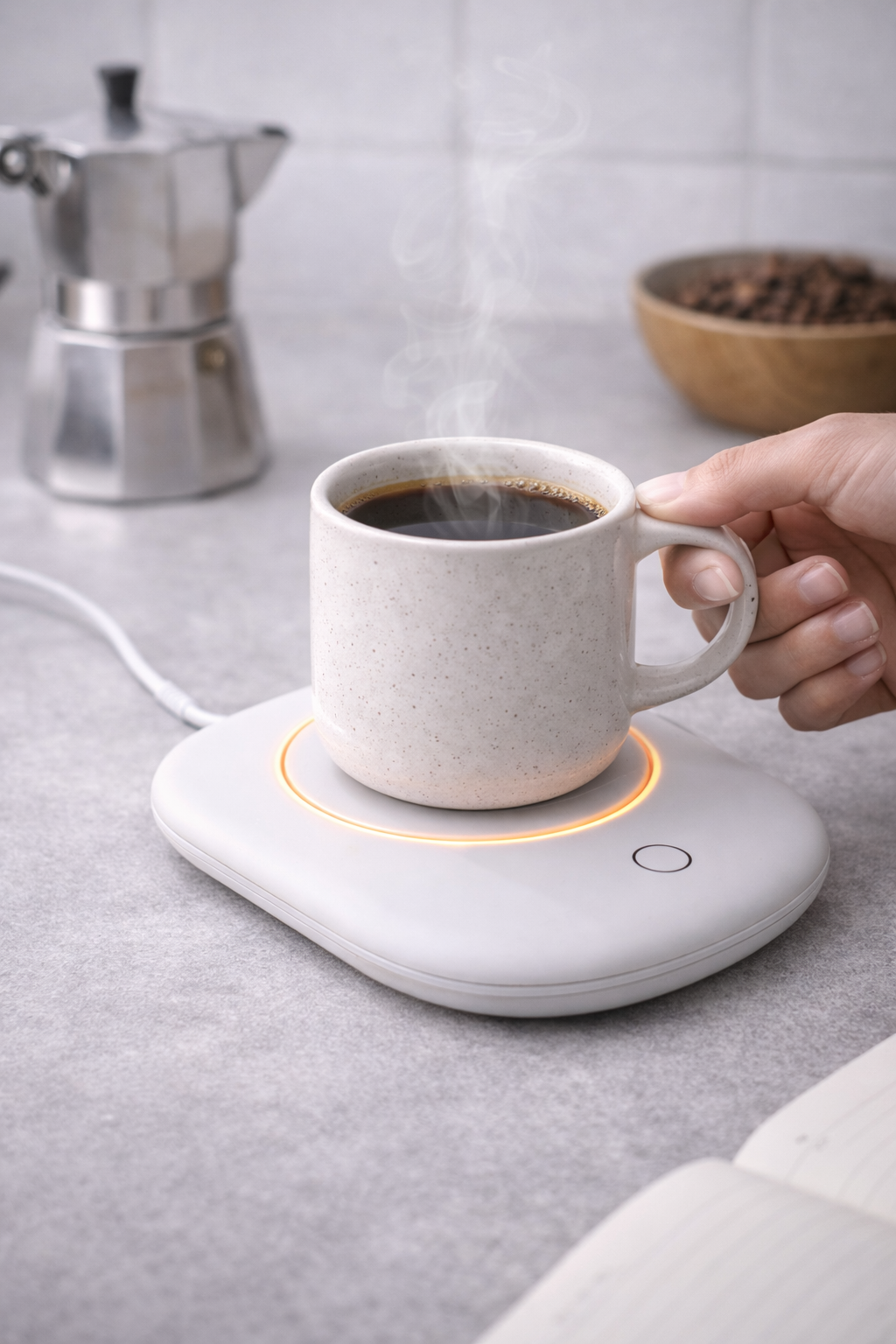 Coffee Cup Warmer - Keep Your Coffee Hot